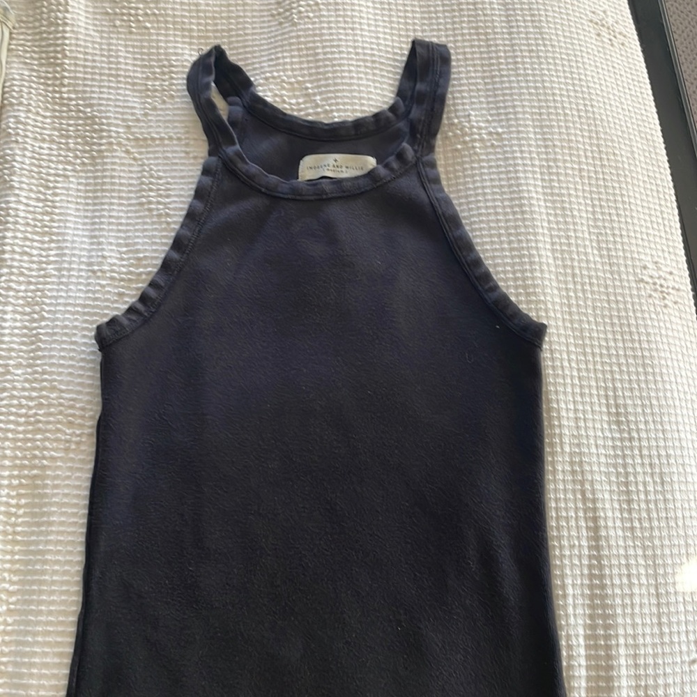 imogene and willie tank top - black